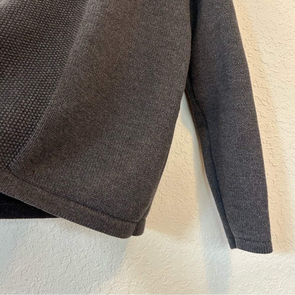 Aether men’s textured hoodie cotton gray size small - Picture 6 of 13